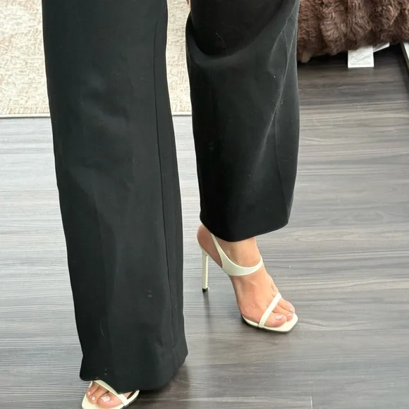 YSL white leather heels - Picture 4 of 6